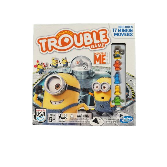 Pop-O-Matic Trouble Game Despicable Me Edition - Picture 1 of 5
